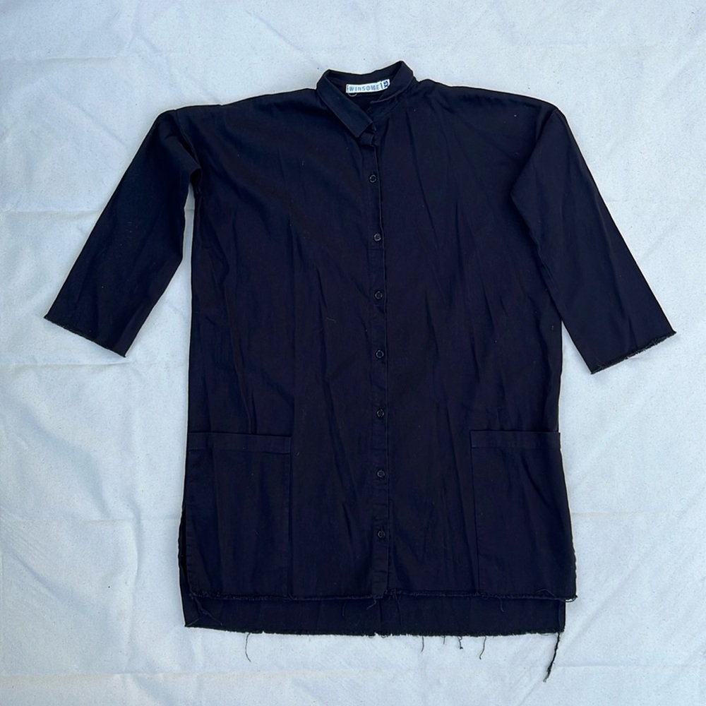 Winsome goods black tunic,  Minneapolis designer